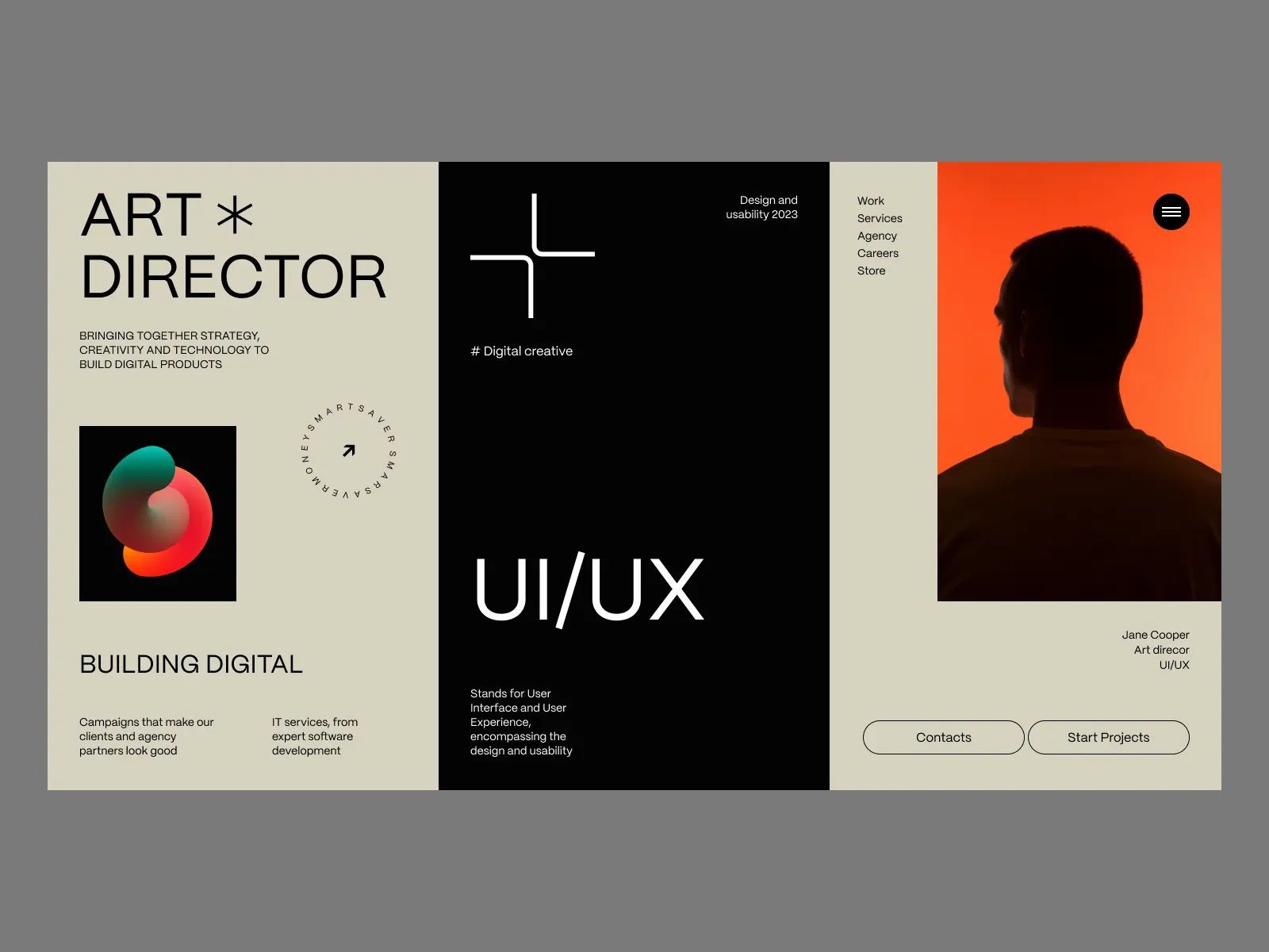 Art director UI/UX portfolio