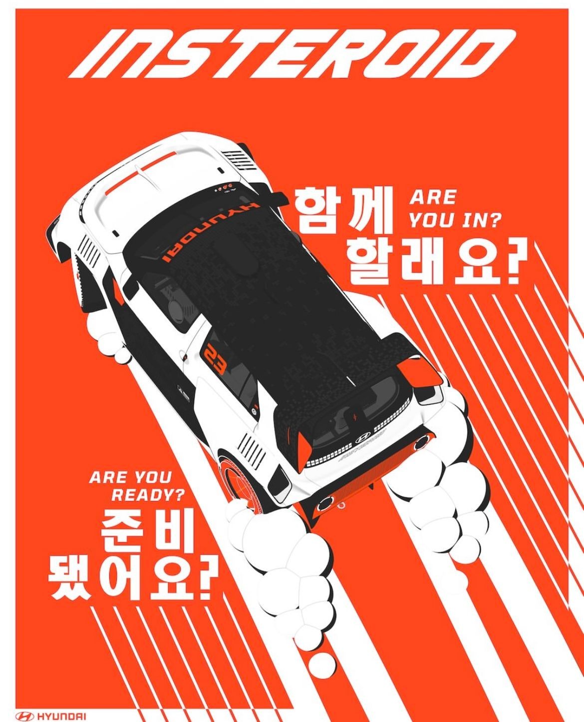 Insteroid print poster
