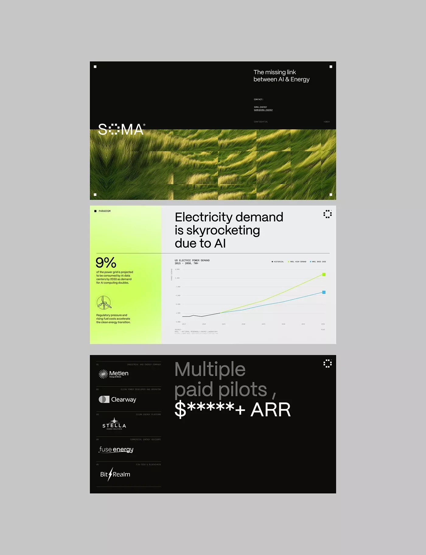 Soma Energy pitch deck