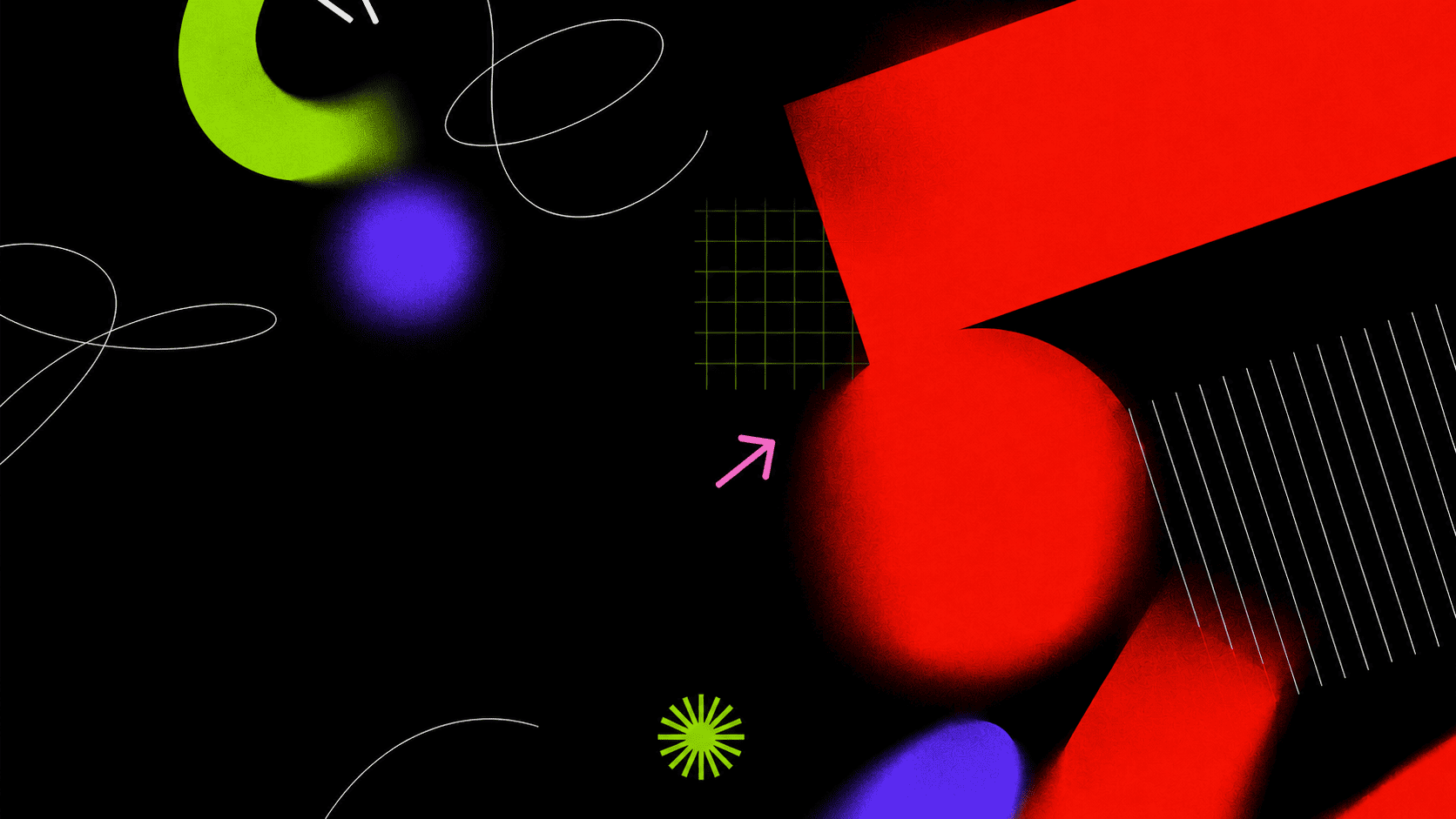 Abstract graphic composition for the Edivent works page